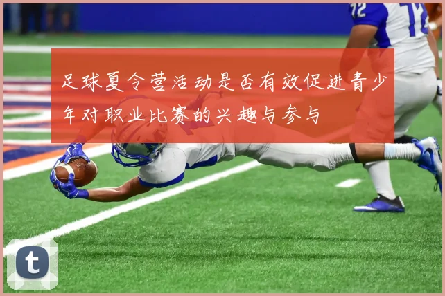 足球夏令营活动是否有效促进青少年对职业比赛的兴趣与参与